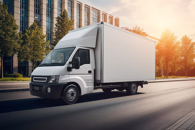 van city road commercial delivery truck action 148840 36128